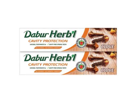 Dabur Toothpaste Clove 150g with free toothbrush