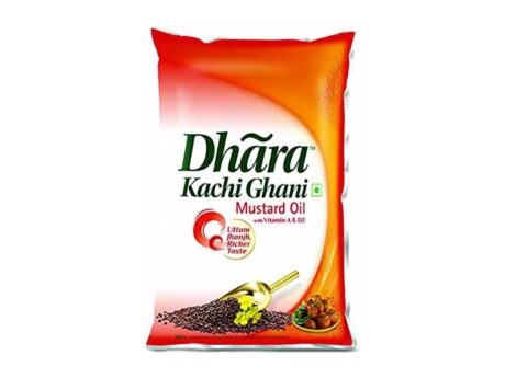 Dhara Kachi Ghani Mustard oil 1ltr