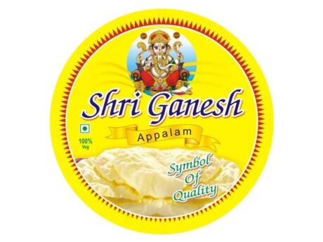 Papad Appalam Sri Ganesha 150g South Indian Papad