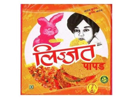 Papad Urad Garlic Lijjat 200g
