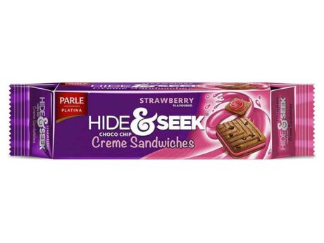 Parle Hide & Seek Strawberry Biscuits 70g