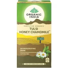 Organic India Tulsi Honey Chamomile (25 Tea bags)