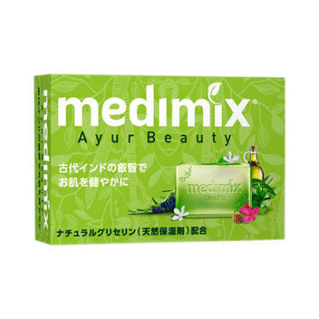 (Medimix) Ayur Beauty Soap (Fresh Green)125g