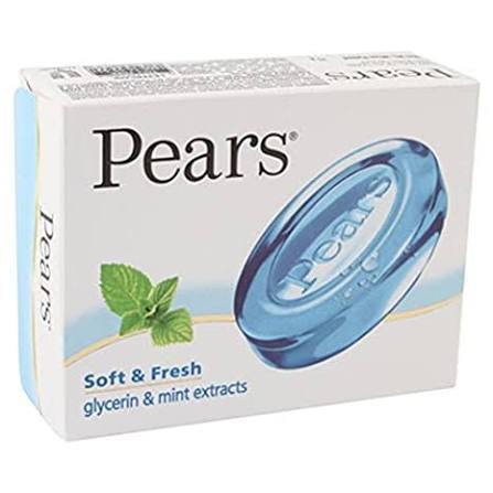 Pears original glycerin bar Oil- Soft & Fresh Glow (Blue)